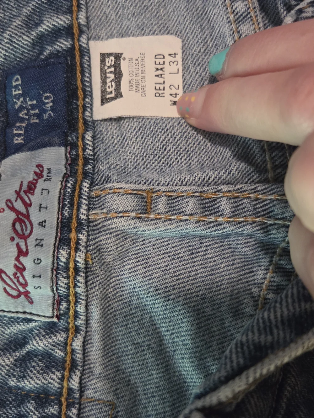 Levi's 540 Men's Blue Jeans